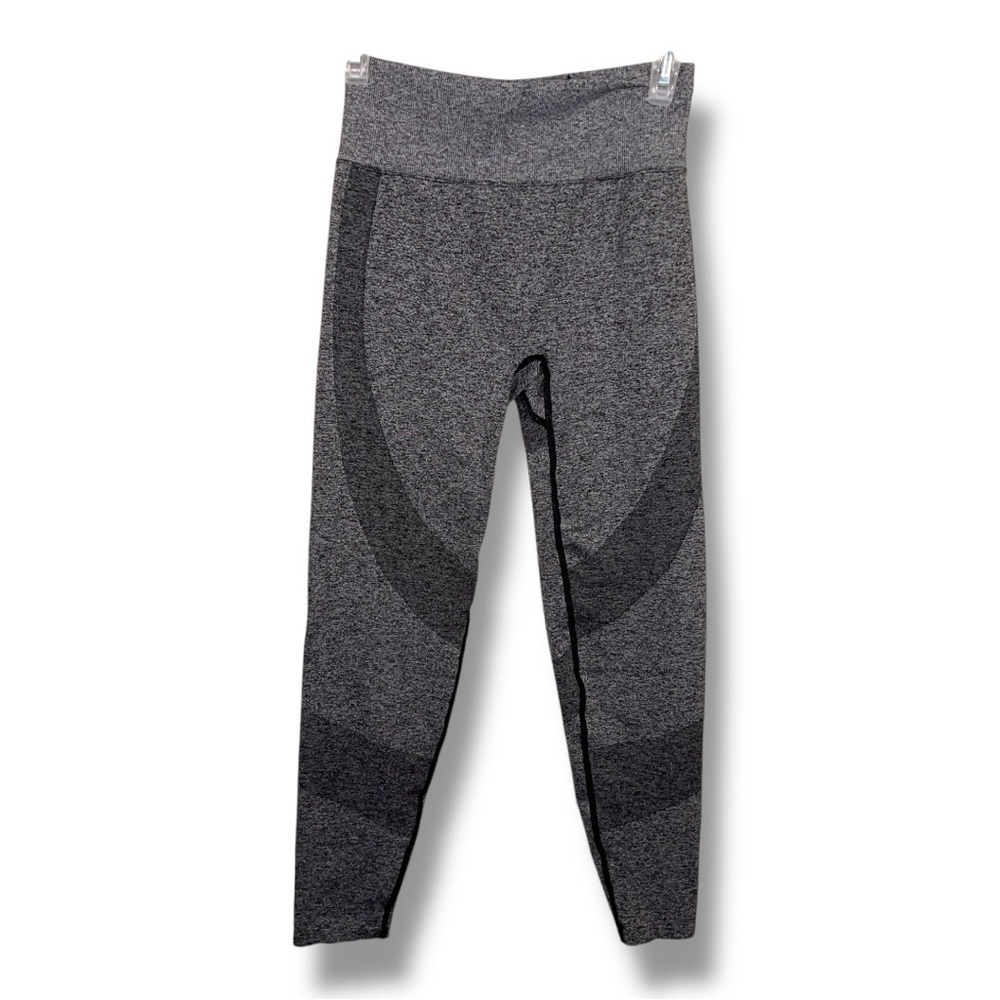 Medium VS PINK Activewear Leggings Grey Stretch Athletic Athleisure Pull On